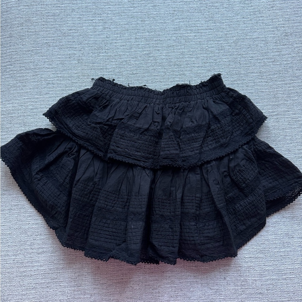 LoveShackFancy Ruffle Mini Skirt - Picture 4 of 8